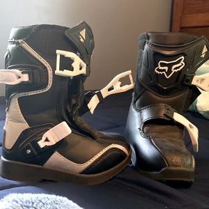 Fox motor cross riding boots for boy